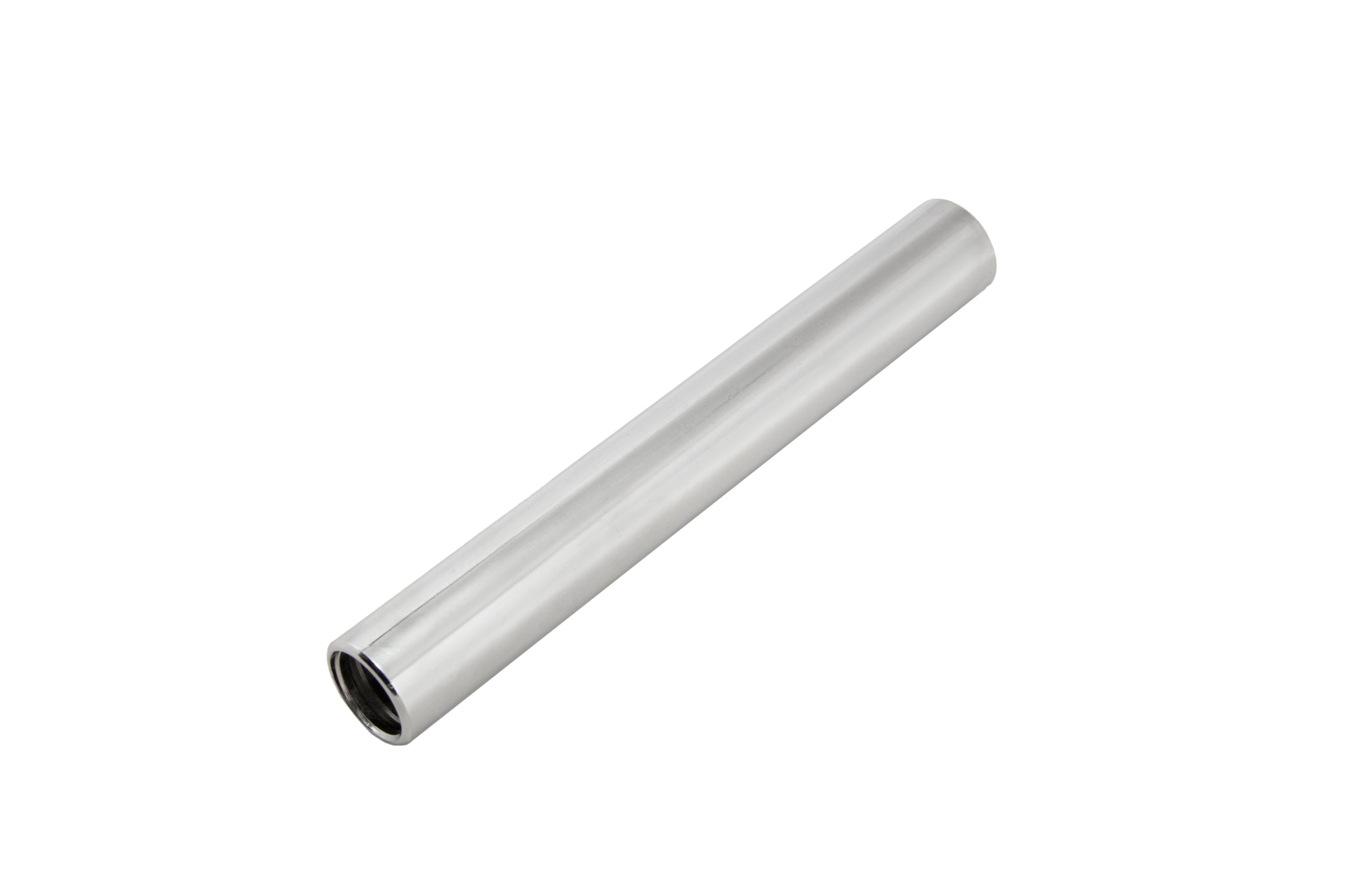 10" Chrome-Finished Section of Barbell Rod barbell rodconverts 45 ibs