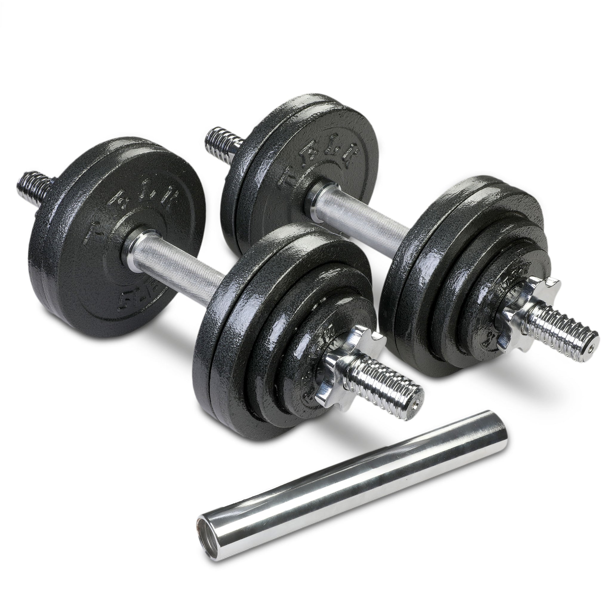 Dumbbell Bar set - Telk 2 dumbbell barsexceptional quality texture chr