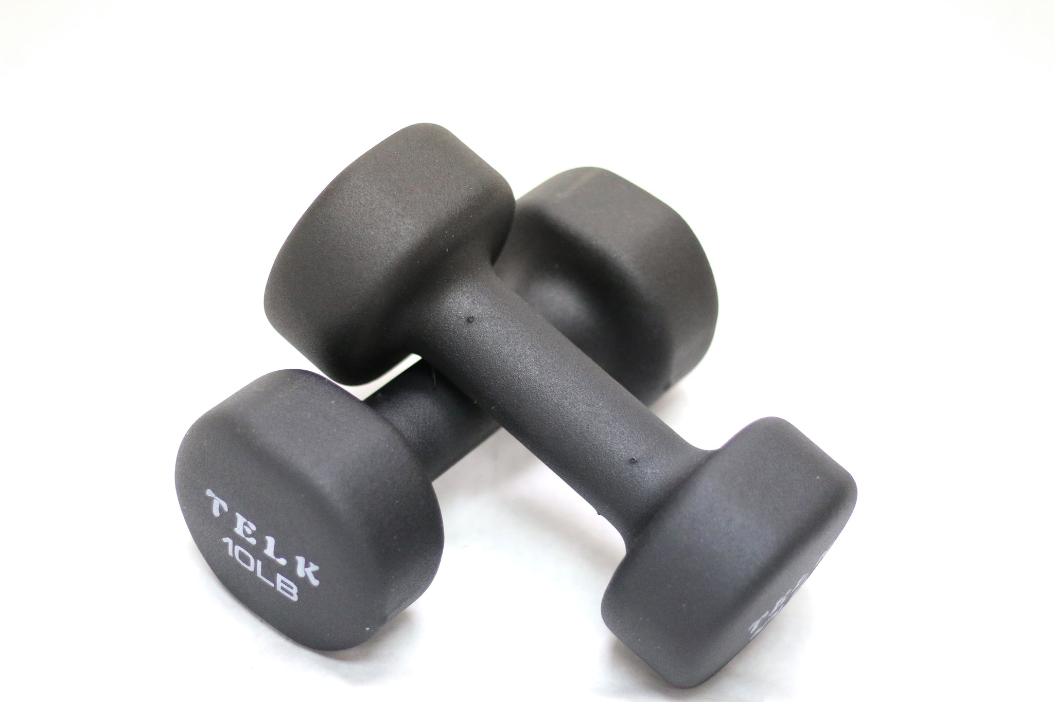 Neoprene Coated Deluxe 10 Lb Hand Weights - Telk higy-quality construc